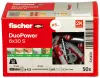 Fischer Kołek Uniwersalny DuoPower 6x30 S z Wkrętem (50 szt.) 535459
