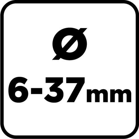 Wiertło stopniowe 6-37 mm