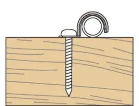 Fischer BSM 25 Uchwyt Rurowy Metalowy Jednostronny (50 szt.) 90839