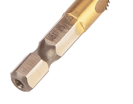 Wiertło gwintujące HSS TiN, M8x1,25 mm, Hex