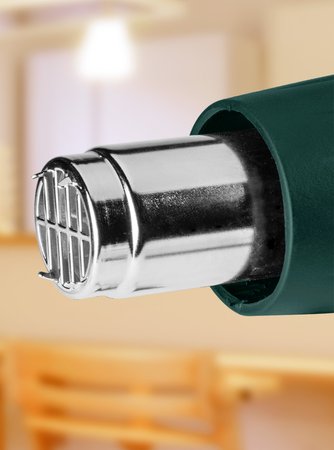 Opalarka 1500W, zakres temperatur: I: 300ºC, II: 500ºC