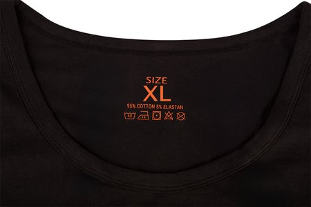 Podkoszulka 2-pack, biała, czarna, rozmiar XL