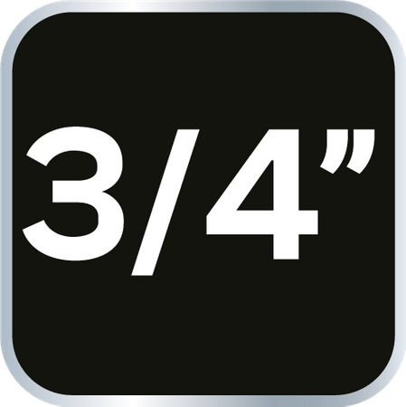 Zestaw 3/4" ze zraszaczem prostym, złaczkami i przyłaczem do kranu