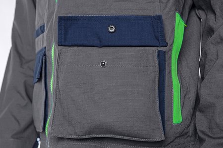 Bluza robocza PREMIUM, 100% bawełna, ripstop, rozmiar XXXL