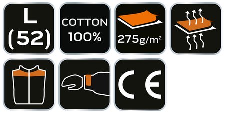 Bluza robocza, HD+, rozmiar L