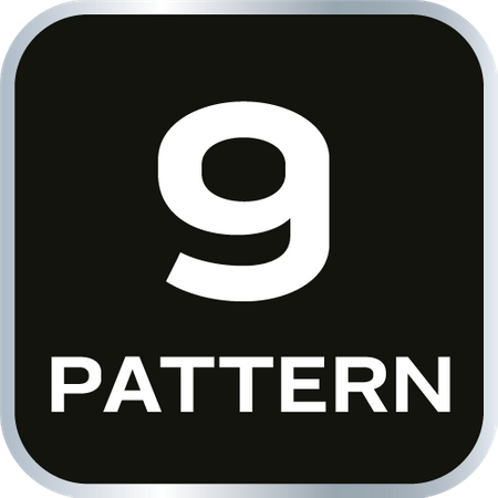 Zraszacz ogrodowy, 9 funkcyjny, ze szpilkami do montażu