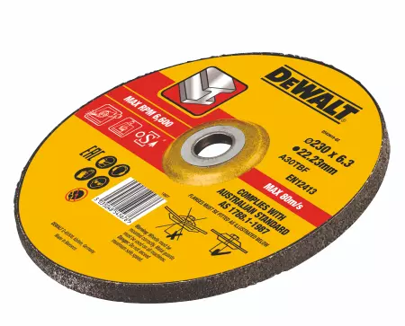DeWalt DT43919 Tarcza do Szlifowania Metalu 230x6x22,23mm