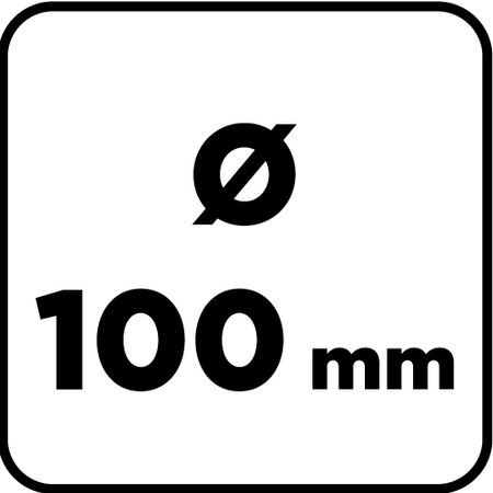 Szczotka druciana doczołowa 100 mm, drut karbowany stalowy, M14