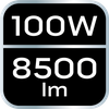 Reflektor pojedynczy 100W SMD LED 8500lm na statywie 1.8m