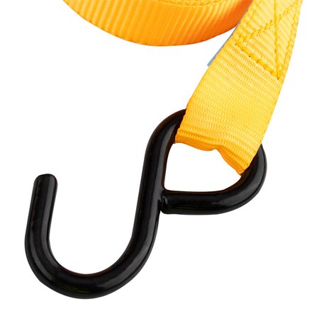 Pas mocujący z grzechotką 25 mm x 4.5 m, wytrzymujący 500 kg PES