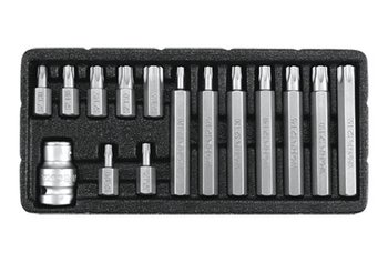 KOMPLET KLUCZY TORX T20-T55 15SZTUK
