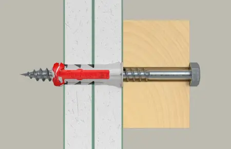 Fischer Kołek Uniwersalny DuoPower 12x60 S z Wkrętem (10 szt.) 538258