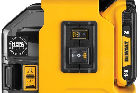 DeWalt DWH161D1 Uniwersalny Odsysacz Pyłu 18V XR 1x2.0Ah