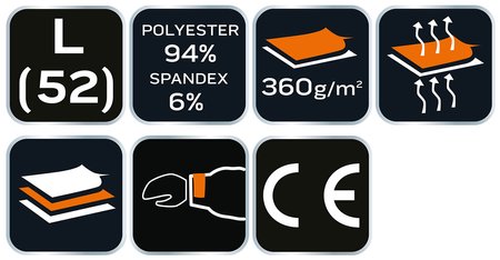 Kurtka softshell HD+, rozmiar L