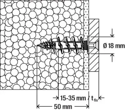 Fischer FID II Kołek do Izolacji (50 szt.) 570347
