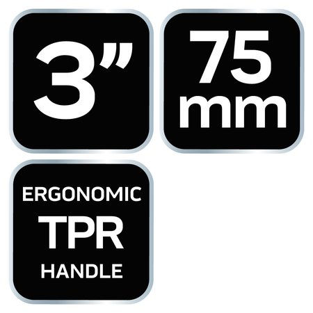 Ścisk sprężynowy 3"/75