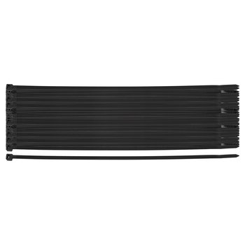 Opaski zaciskowe EXTREME 4.8 x 300 mm, czarne, 100 szt.
