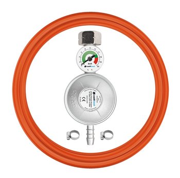 ZESTAW PRZYŁĄCZENIOWY PROPAN-BUTAN Z MANOMETREM