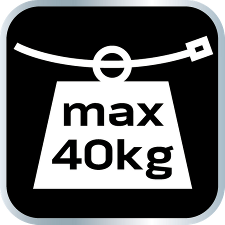 Opaski zaciskowe EXTREME 4.8 × 150 mm, czarne, 100 szt.
