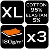 Bokserki basic 2, 3-pack, rozmiar XL