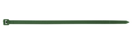 Opaski zaciskowe ogrodowe 4,8 x 160mm, 50 szt., zielone
