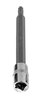Końcówka TORX TX25 na nasadce 1/4", długa, 87 mm