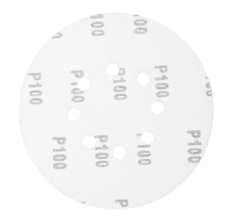 Krążki ścierne 150 mm, K100, 5 szt., z 8 otworami, 65mm
