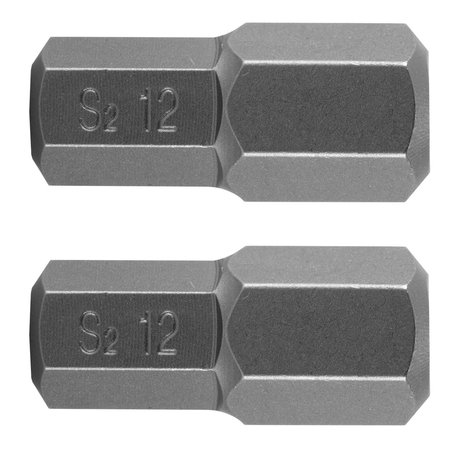 Końcówka HEX 12 x 30 mm, S2 x 2 szt.
