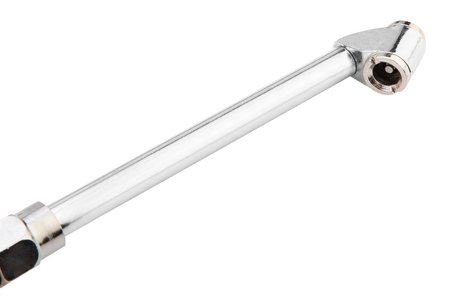 Pistolet do pompowania z manometrem o 63 mm, długa końcówka
