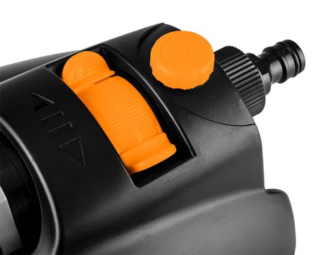 Zraszacz oscylacyjny, funkcja wyłączania dysz, 20 dysz, regulacja siły strumienia