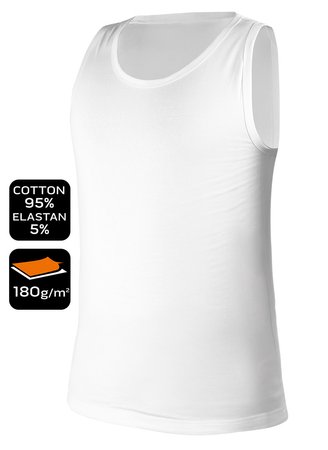 Podkoszulka 2-pack, biała, czarna, rozmiar L