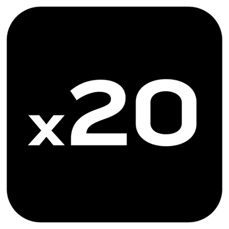 Podkładki silikonowe samoprzylepne 10mm, 20 szt.