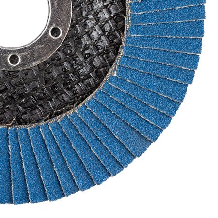 Ściernica listkowa cyrkonowa 115 x 22.2 mm, P120