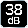Wkładki przeciwhałasowe 38dB, 500 par