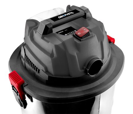 Odkurzacz warsztatowy Energy+ 18V Li-lon, na mokro i na sucho, zbiornik 20L, bez akumulatora