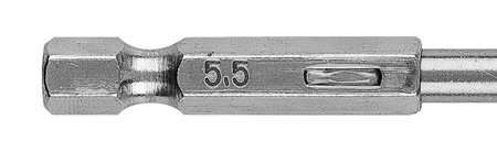 Wiertło do metalu Hex 5.5 mm, 2 szt.