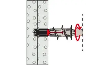Fischer DuoBlade Kołek Samowiercący do Płyt G-K (40 szt.) 545677