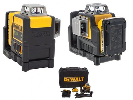 LASER LINIOWY 2-PŁASZCZYZNOWY 10.8V 2.0 AH ZIEL. WIĄZ.