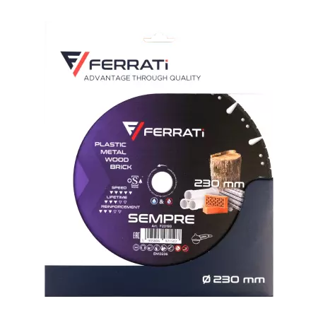 Ferrati Tarcza Diamentowa F20193 230mm SEMPRE