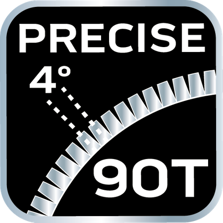 Klucze nasadowe 1/2" , zestaw 25 szt., CrV
