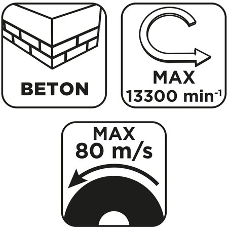Tarcza tnąca, korundowa do betonu 115 x 2.0 x 22.2 mm, 41 C46-R-BF