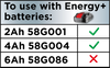 Odkurzacz warsztatowy Energy+ 18V, Li-Ion, 10 L, bez akumulatora
