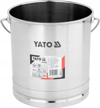 WIADRO / POJEMNIK  ZE STALI NIERDZEWNEJ 12L.