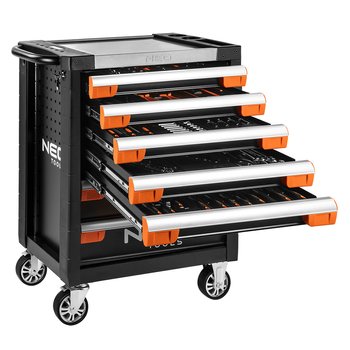 Szafka narzędziowa 7 szuflad PRO, 174 elementy