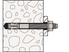 Fischer Kotwa Sworzniowa do Betonu FWA 8 x 50 (50 szt.) 45644