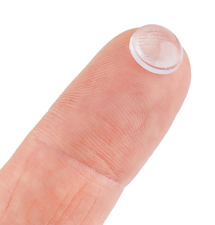 Podkładki silikonowe samoprzylepne 10mm, 20 szt.