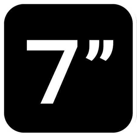 Rękawice chemioodporne, nitrylowe, rozmiar 7