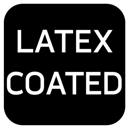 Rękawice robocze, poliester pokryty lateksem (crincle), 3121X, rozmiar 8 (karta)