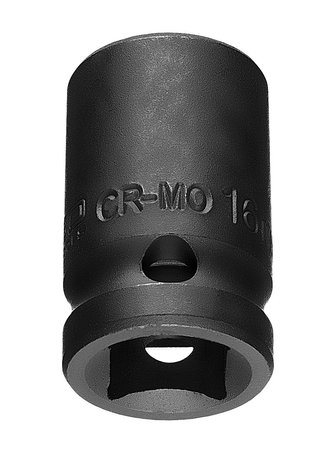 Nasadka udarowa 1/2", 16 x 38mm, Cr-Mo