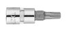 Końcówka TORX TX27 na nasadce 1/4", krótka, 37 mm